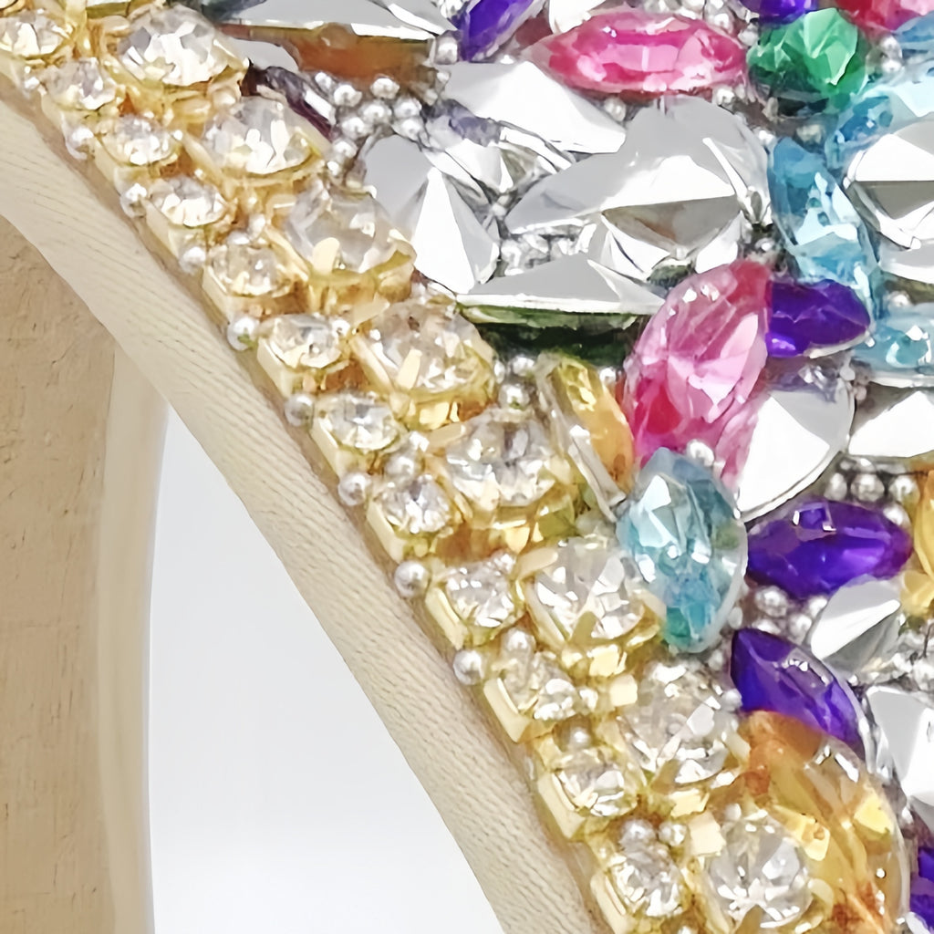 Luxury Handmade Rhinestone Headband - Sparkling Crystal