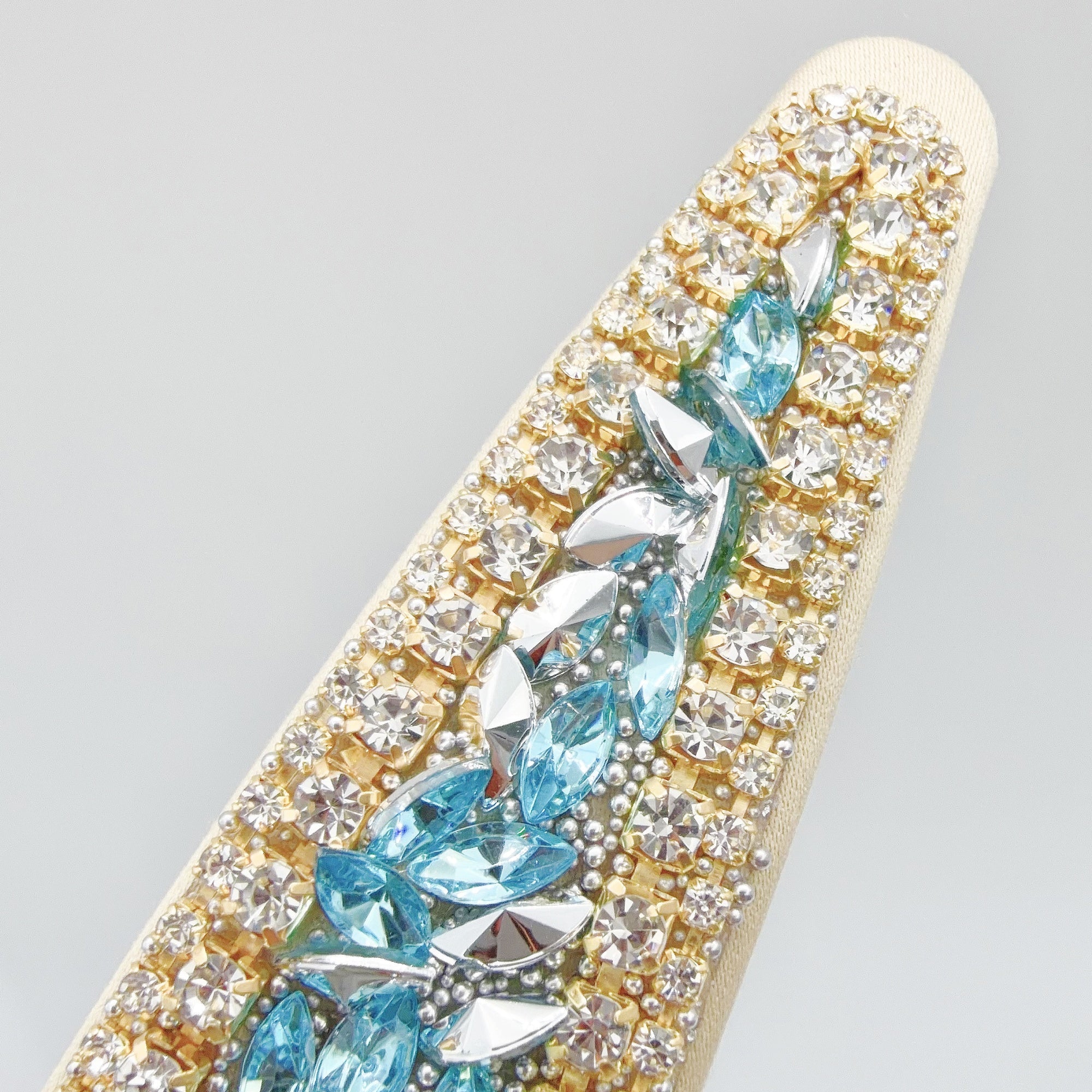 Luxury Handmade Rhinestone Headband - Sparkling Crystal
